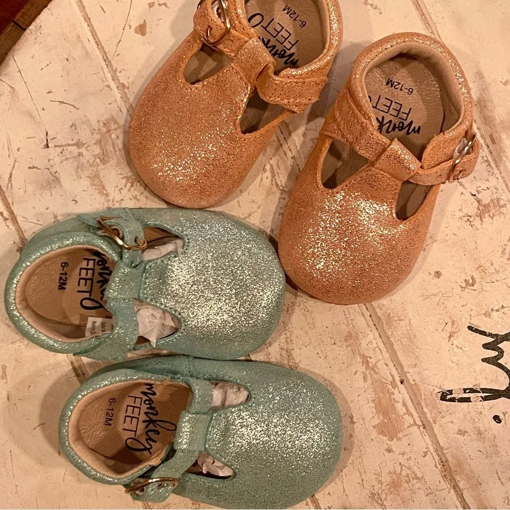 Monkey Feet | Mary Jane T Straps Shoes Bundle